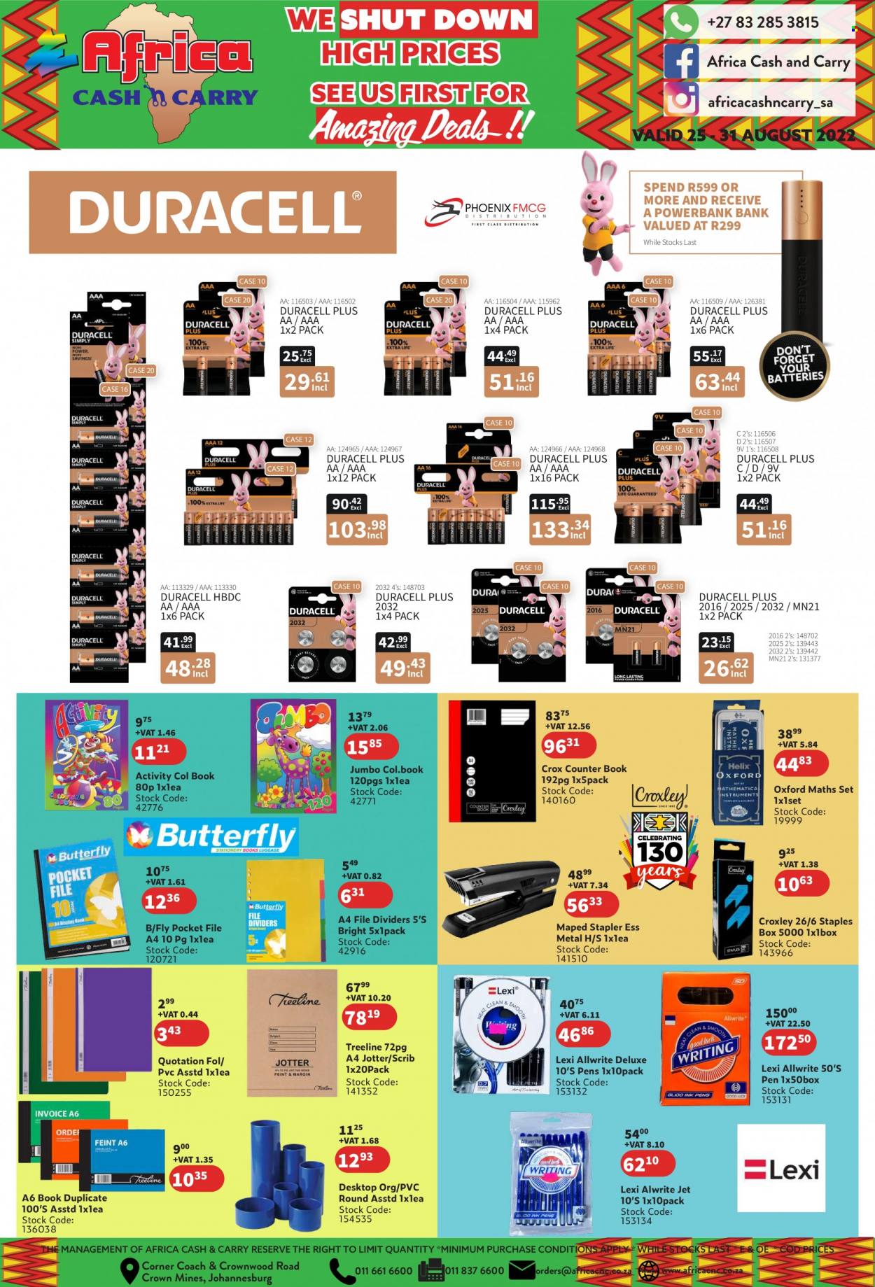 Africa Cash & Carry specials - 25/08/2022 - 31/08/2022. Page 1