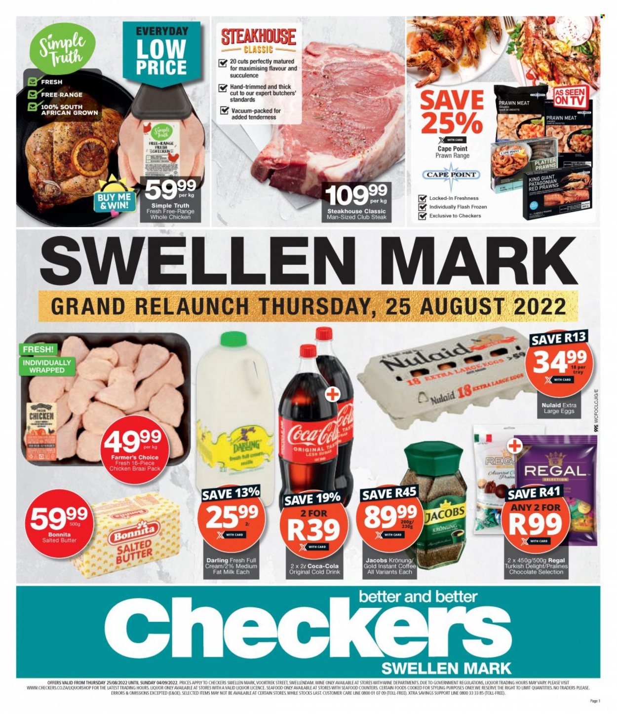 Checkers specials - 25/08/2022 - 04/09/2022. Page 1
