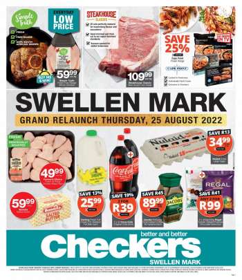 Checkers catalogue  - 25/08/2022 - 04/09/2022.