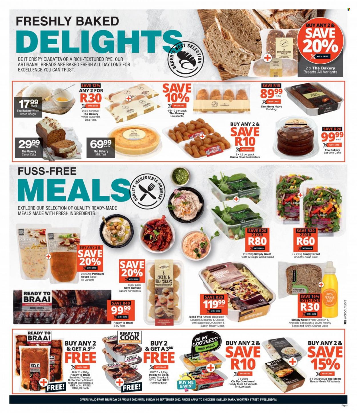 Checkers specials - 25/08/2022 - 04/09/2022. Page 5