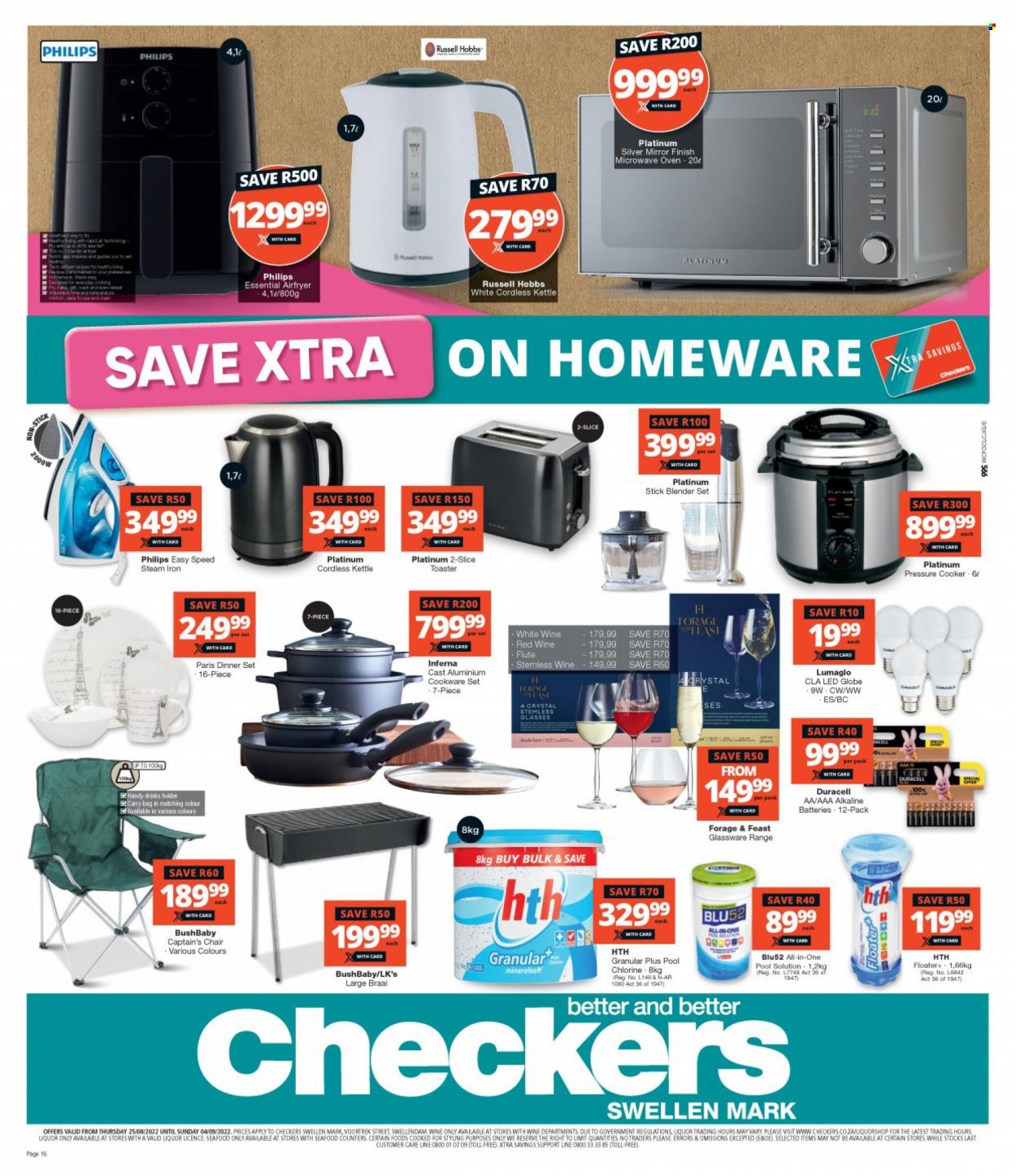 Checkers specials - 25/08/2022 - 04/09/2022. Page 16