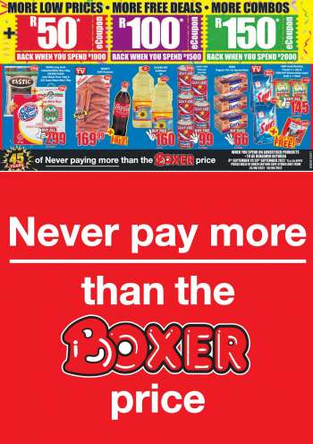 Boxer catalogue  - 25/08/2022 - 28/08/2022.