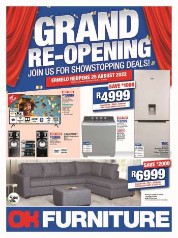OK Furniture catalogue .