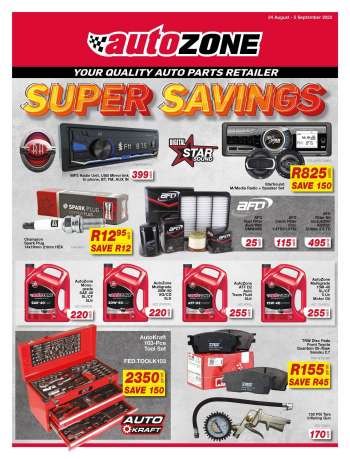 AutoZone catalogue  - 24/08/2022 - 05/09/2022.
