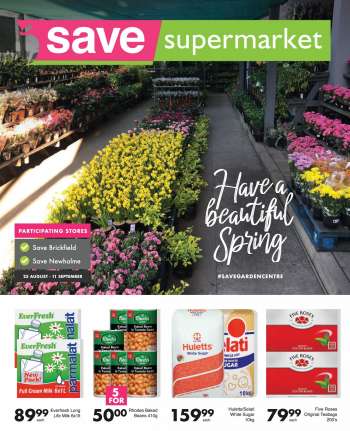 Save supermarket catalogue  - 25/08/2022 - 11/09/2022.