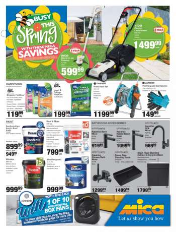 Mica catalogue  - 23/08/2022 - 04/09/2022.