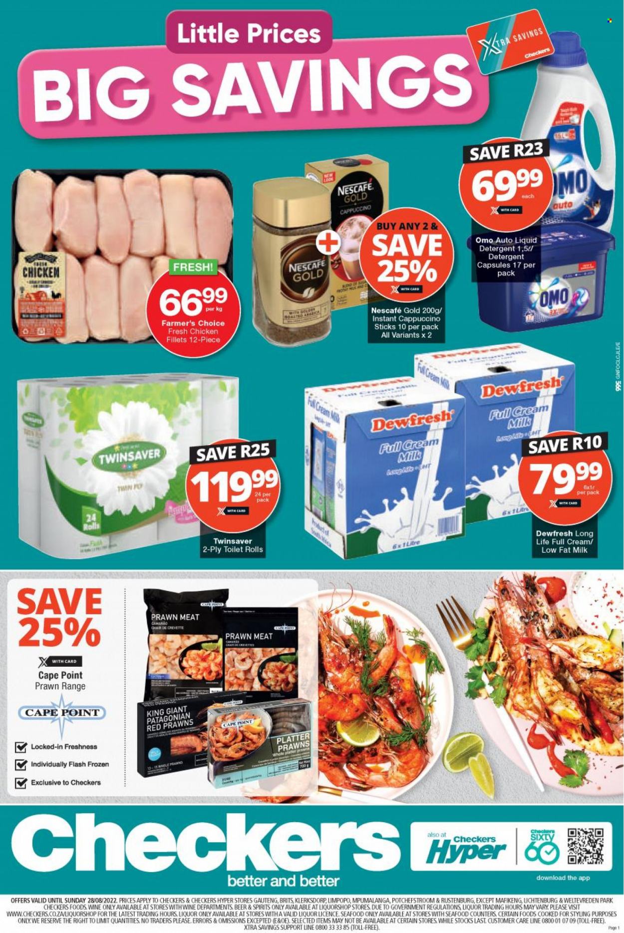 Checkers specials - 25/08/2022 - 28/08/2022. Page 1