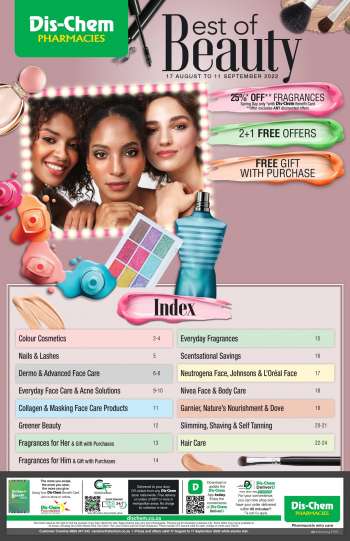 Dis-Chem catalogue  - 17/08/2022 - 11/09/2022.