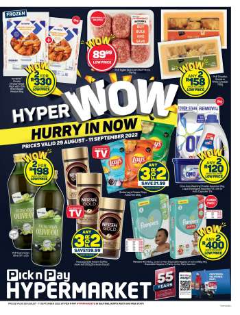 Pick n Pay Hypermarket catalogue  - 29/08/2022 - 11/09/2022.