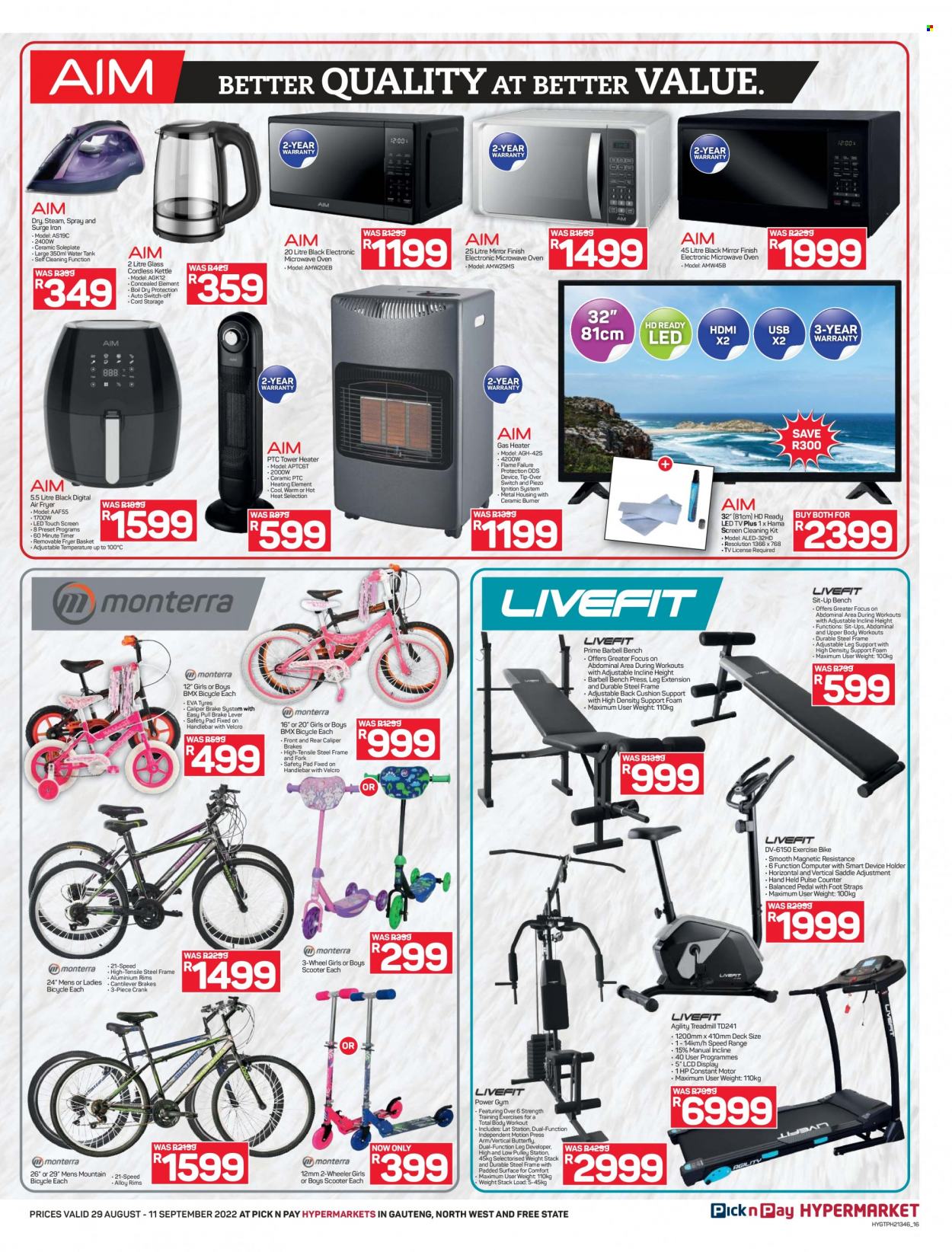 Pick n Pay Hypermarket specials - 29/08/2022 - 11/09/2022. Page 16