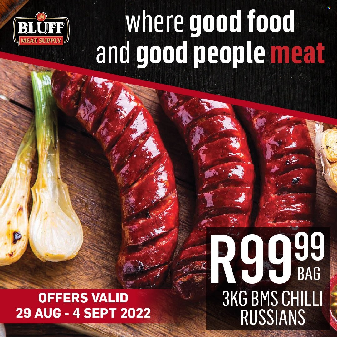 Bluff Meat Supply specials - 29/08/2022 - 04/09/2022. Page 8