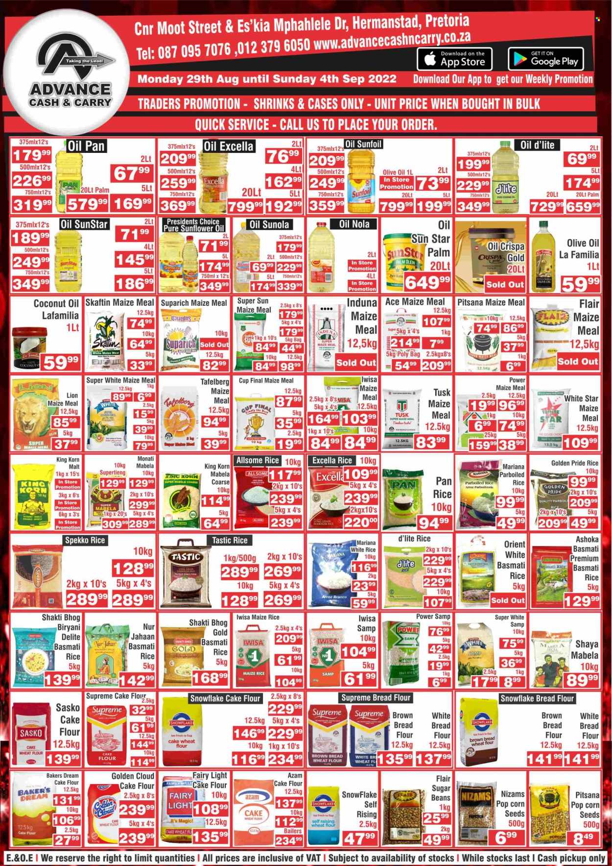 Advance Cash & Carry specials - 29/08/2022 - 04/09/2022. Page 1