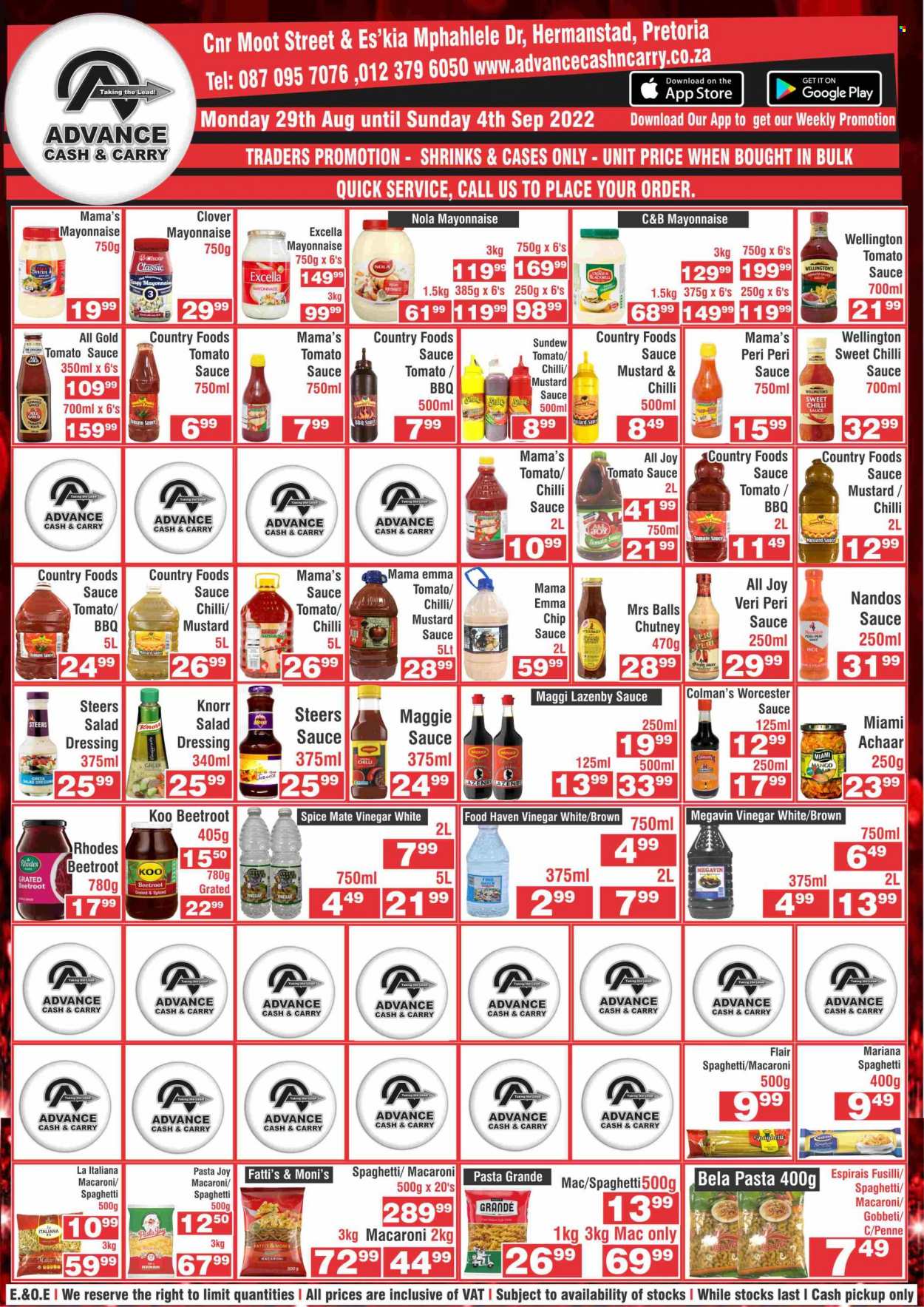 Advance Cash & Carry specials - 29/08/2022 - 04/09/2022. Page 3