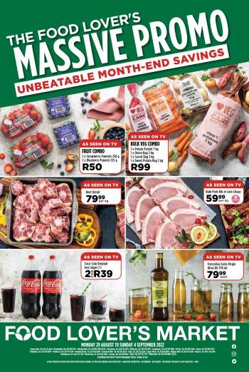 Food Lover's Market catalogue  - 29/08/2022 - 04/09/2022.