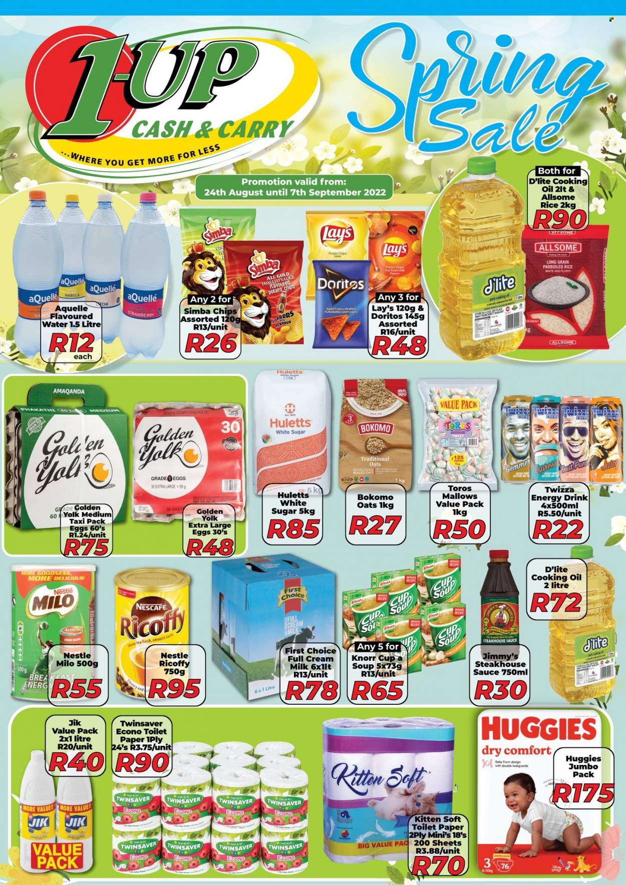 1UP Cash & Carry specials - 24/08/2022 - 07/09/2022. Page 1