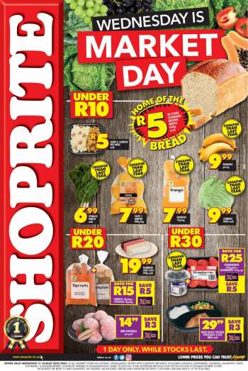 Shoprite catalogue  - 31/08/2022 - 31/08/2022.