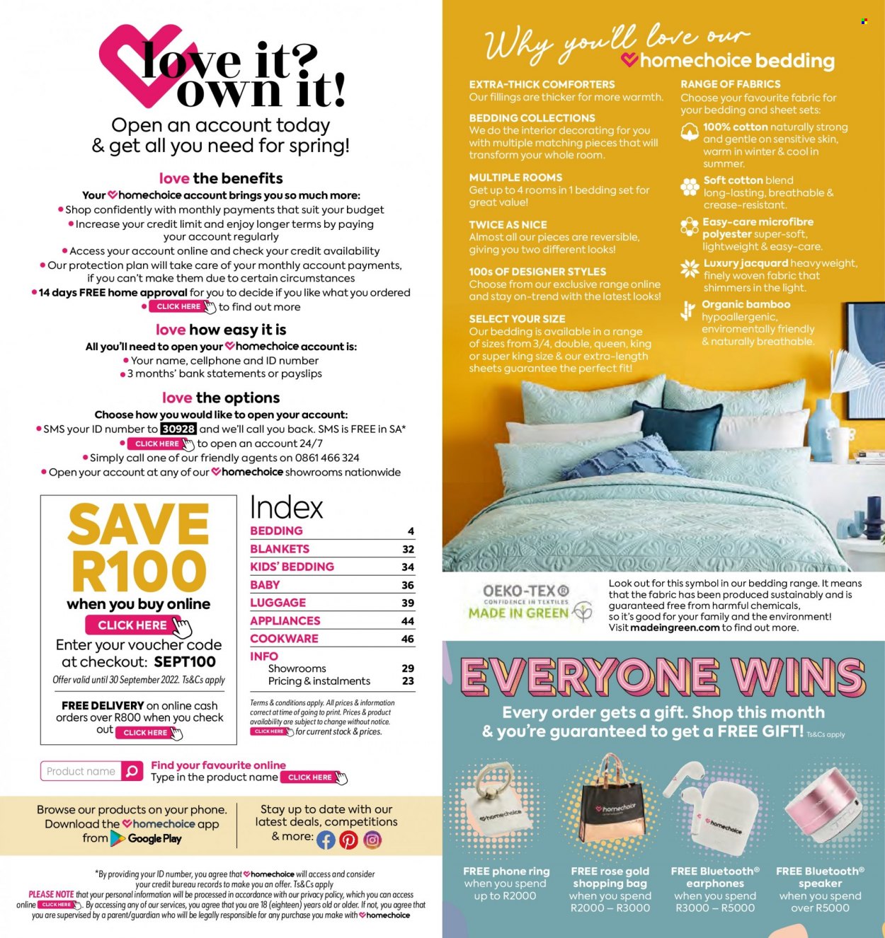 HomeChoice specials - 01/09/2022 - 30/09/2022. Page 2