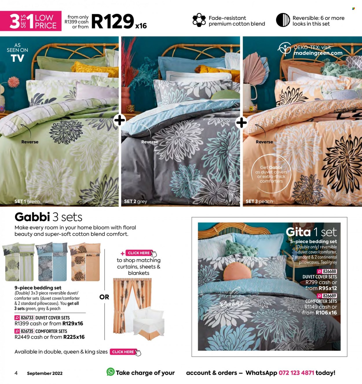 HomeChoice specials - 01/09/2022 - 30/09/2022. Page 3