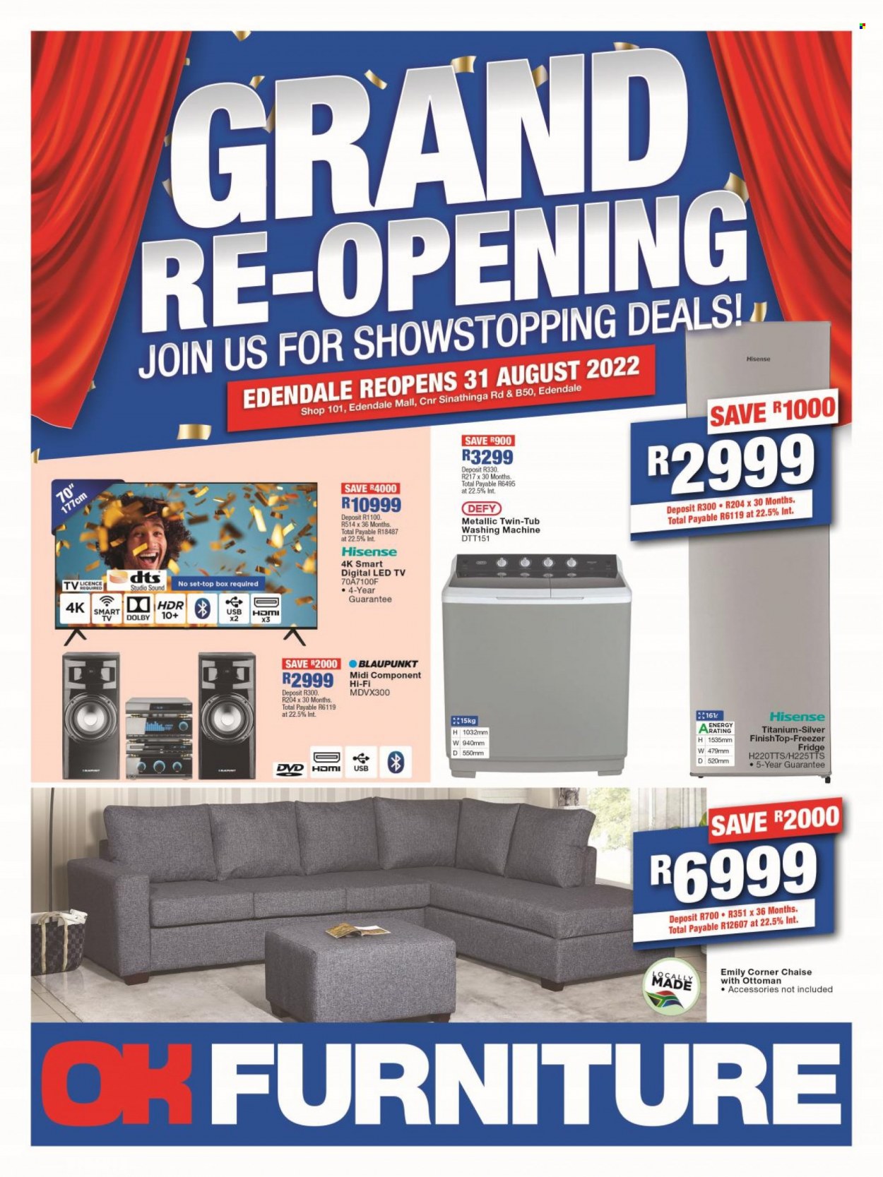 OK Furniture specials. Page 1