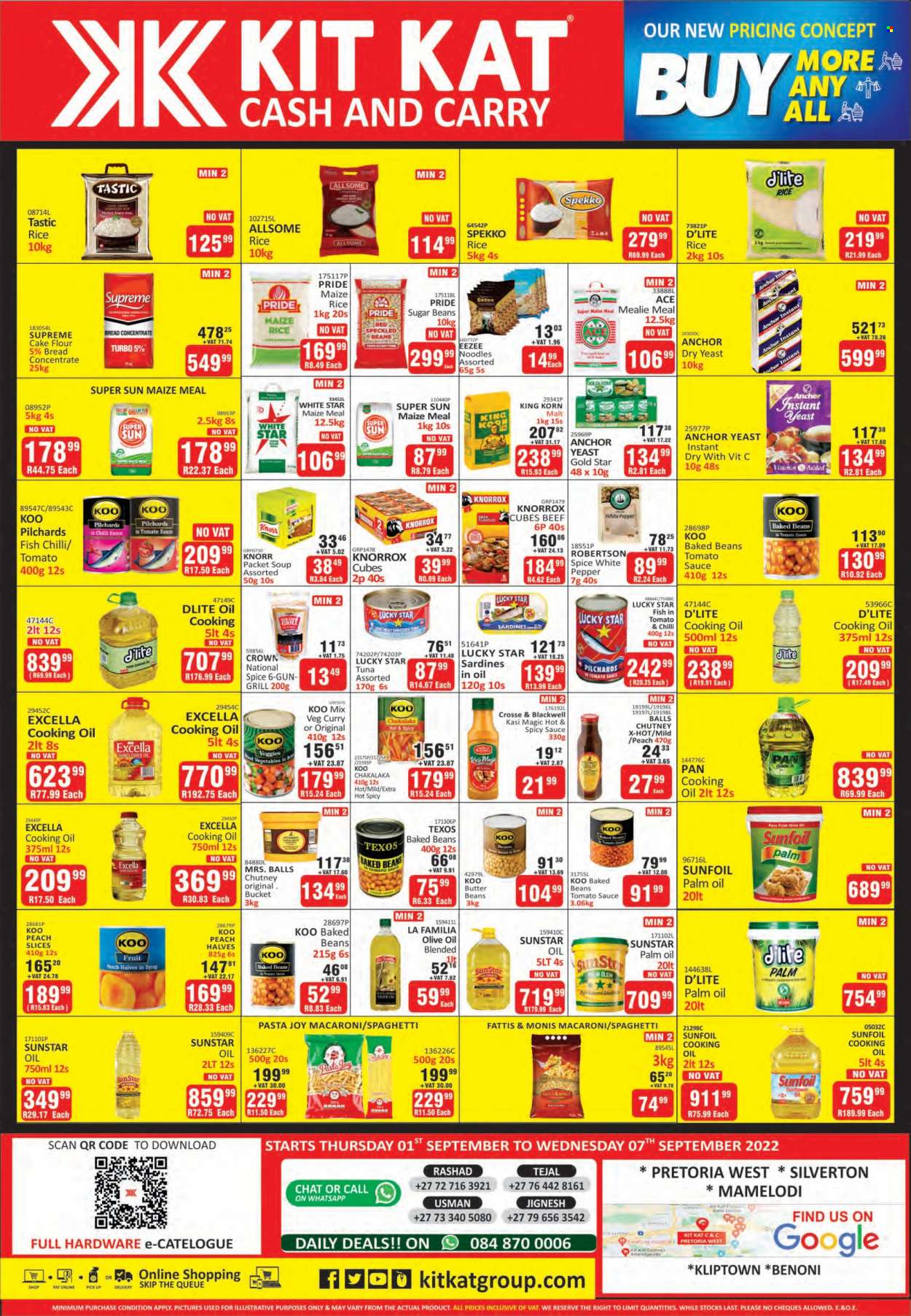 Kit Kat Cash & Carry specials - 01/09/2022 - 07/09/2022. Page 1