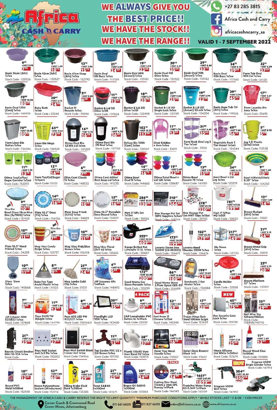Africa Cash & Carry specials - 01/09/2022 - 07/09/2022. Page 7