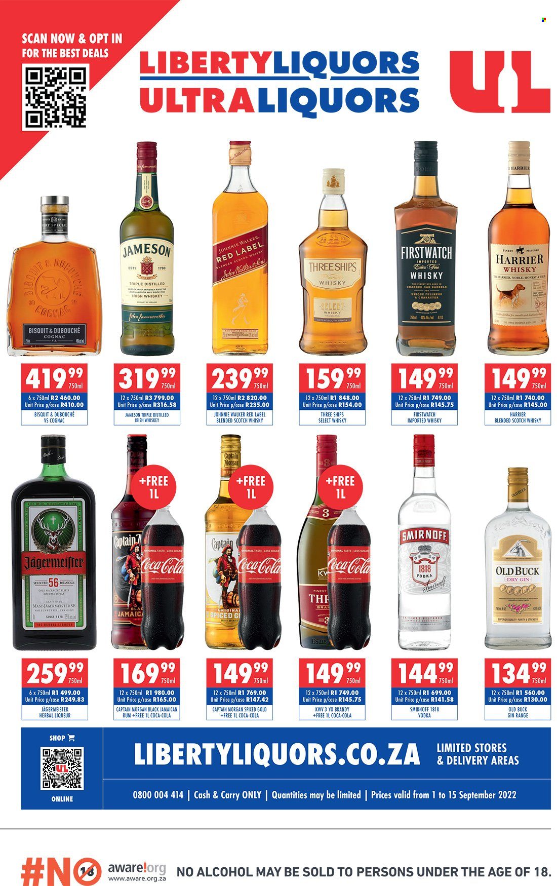 Liberty Liquors specials - 01/09/2022 - 15/09/2022. Page 1