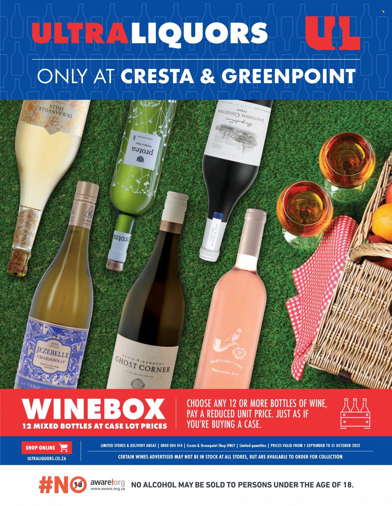 Ultra Liquors specials - 01/09/2022 - 31/10/2022. Page 1