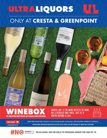 Ultra Liquors catalogue  - 01/09/2022 - 31/10/2022.
