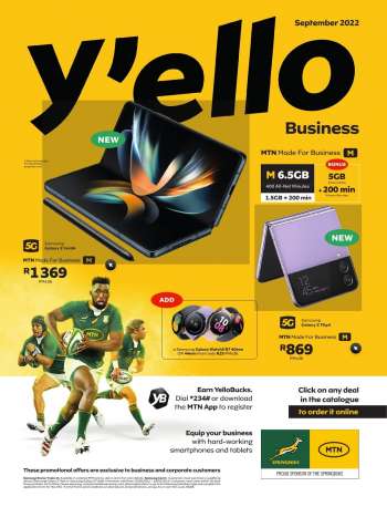 MTN catalogue  - 01/09/2022 - 30/09/2022.