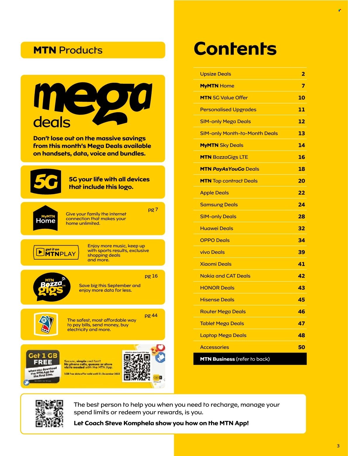 MTN specials - 01/09/2022 - 30/09/2022. Page 3