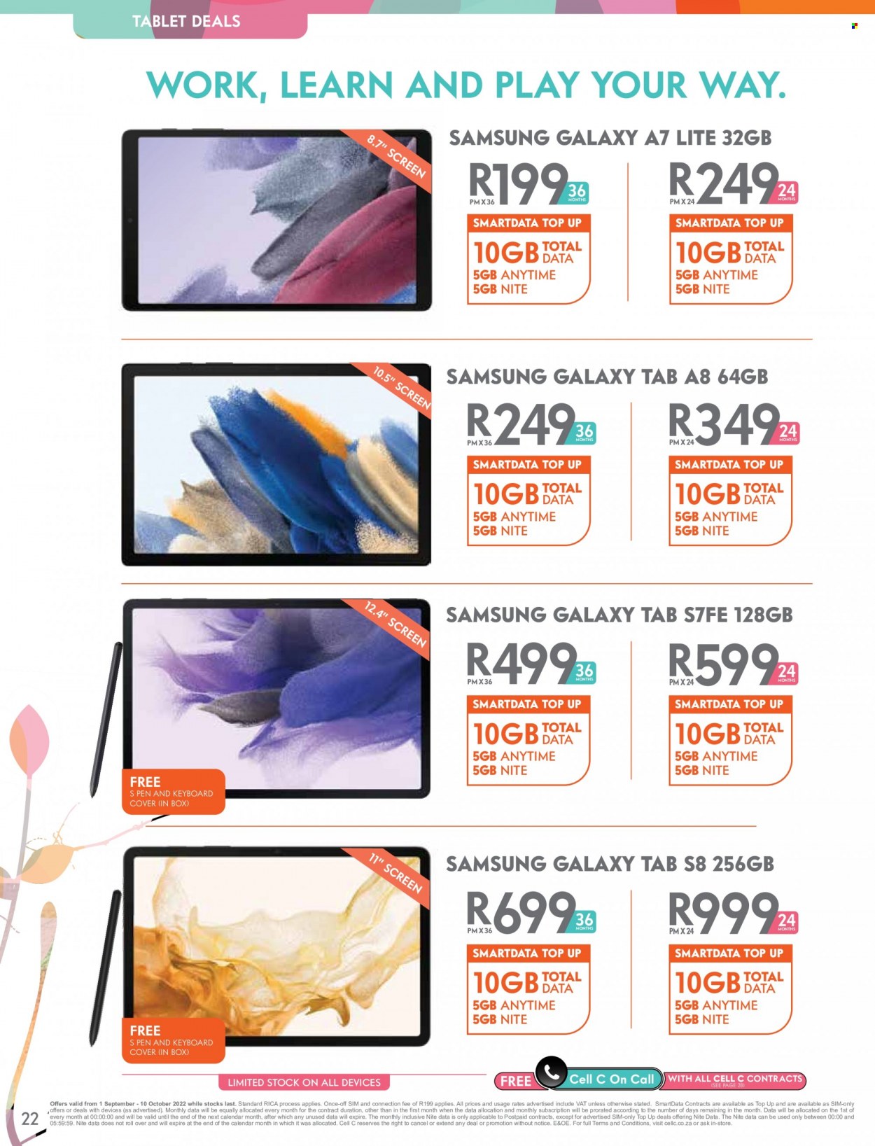 Cell C specials - 02/09/2022 - 10/10/2022. Page 19
