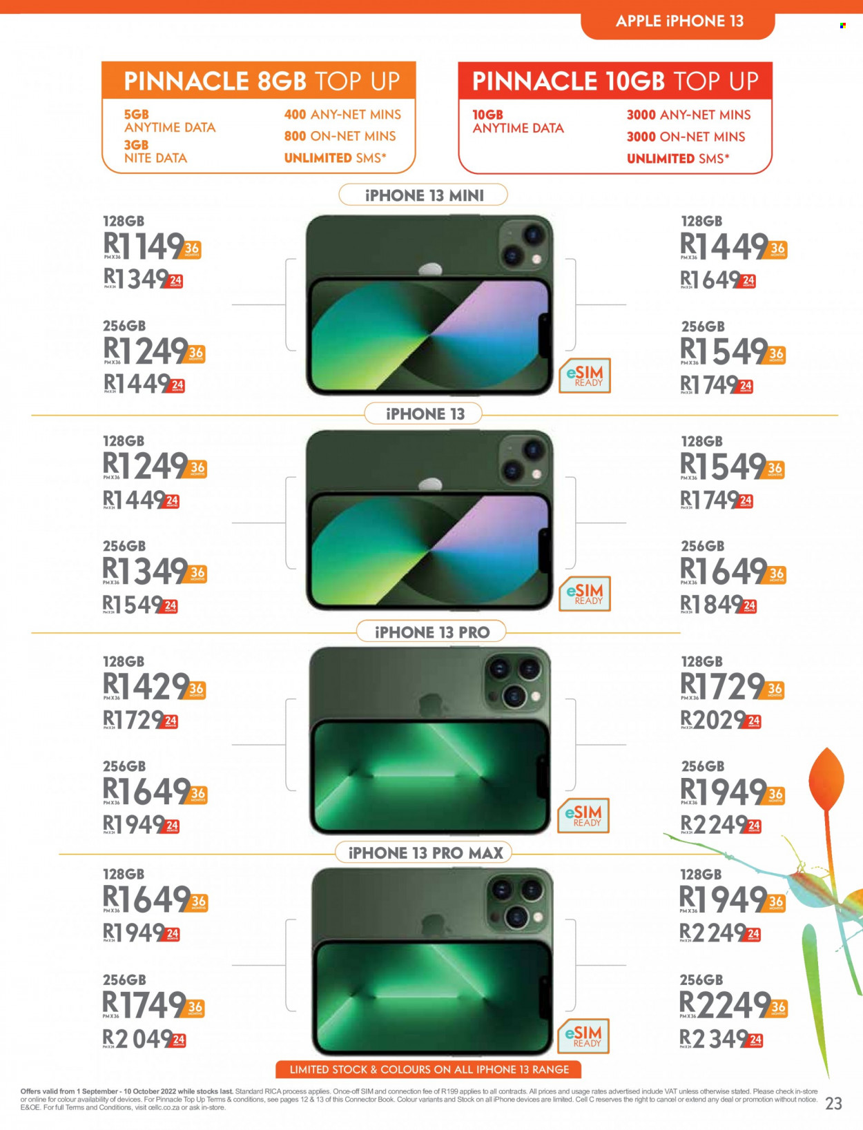 Cell C specials - 02/09/2022 - 10/10/2022. Page 20