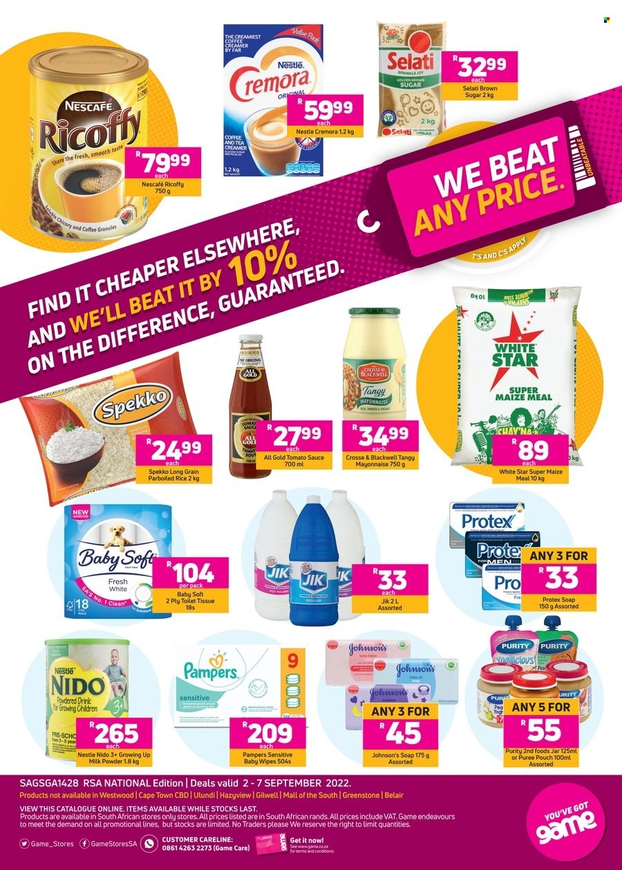 Game specials - 02/09/2022 - 07/09/2022. Page 2