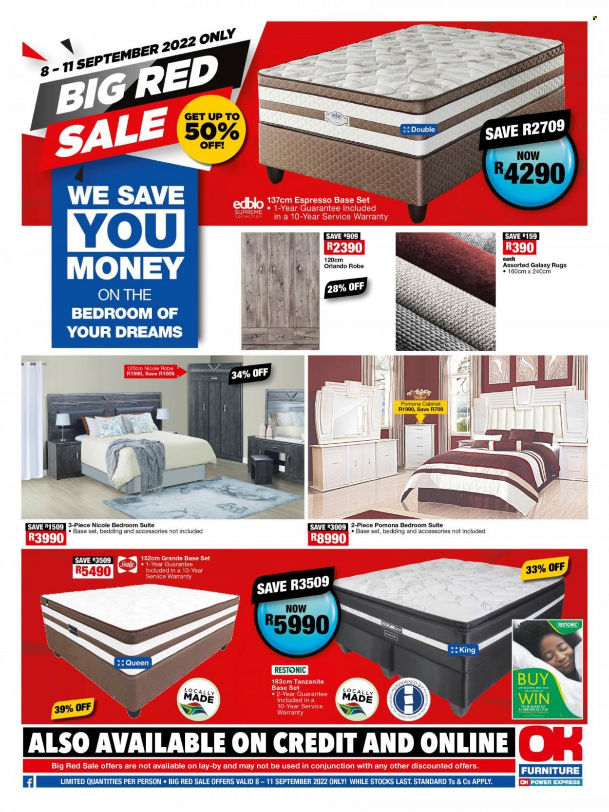 OK Furniture specials - 08/09/2022 - 11/09/2022. Page 4