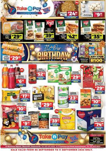Take n Pay catalogue  - 06/09/2022 - 11/09/2022.
