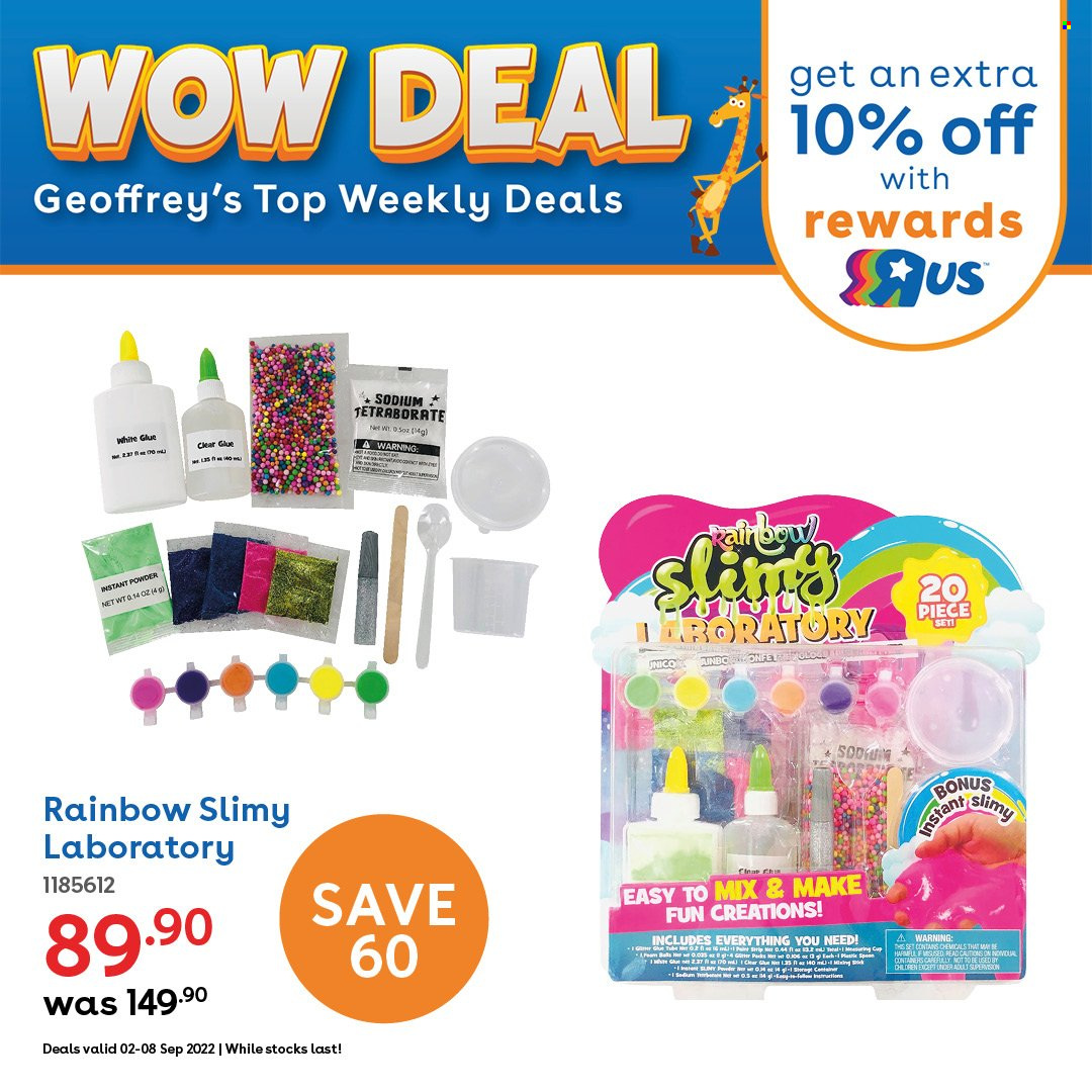 Toys R Us specials - 02/09/2022 - 08/09/2022. Page 1