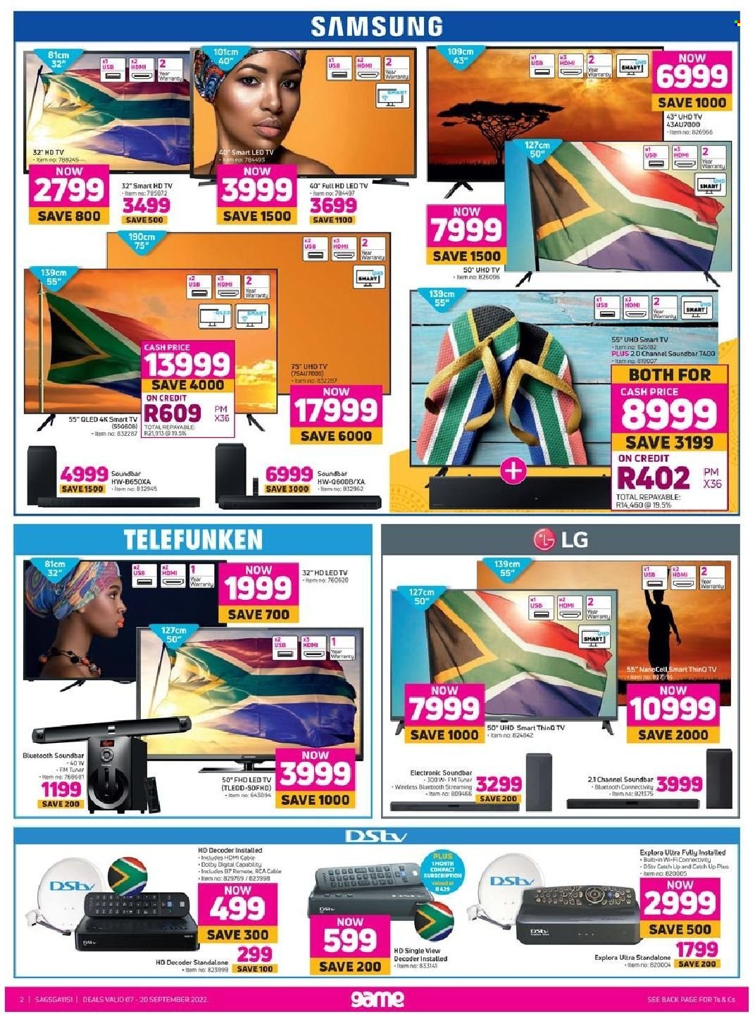 Game specials - 07/09/2022 - 20/09/2022. Page 2