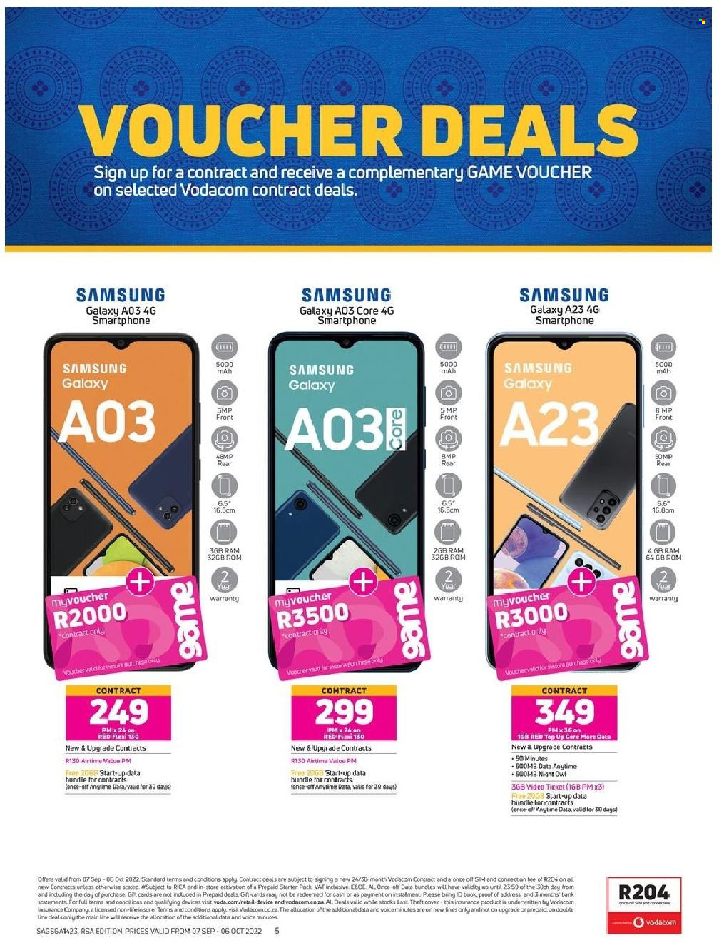 Game specials - 07/09/2022 - 06/10/2022. Page 5