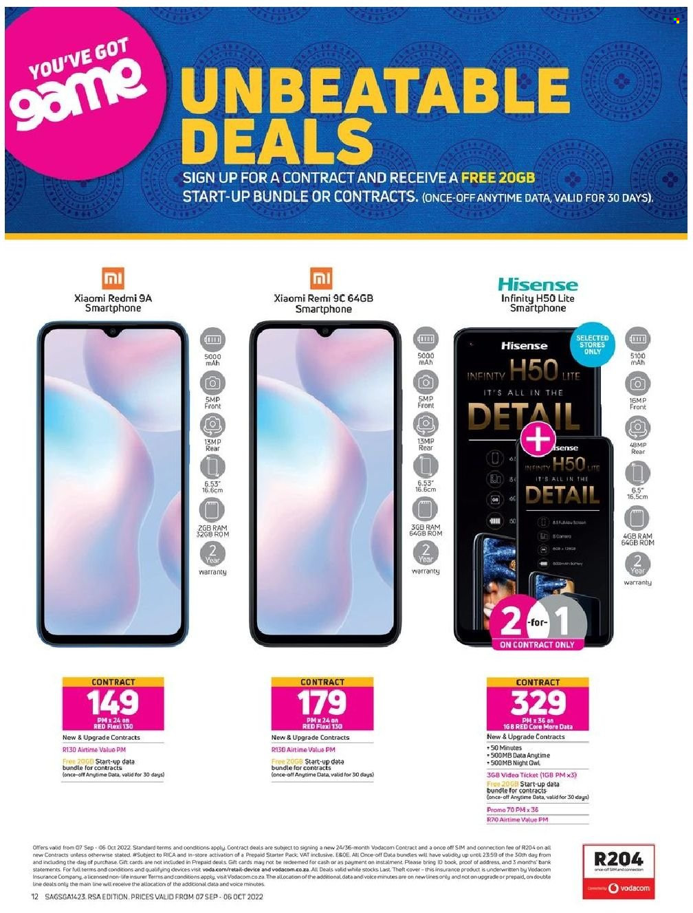 Game specials - 07/09/2022 - 06/10/2022. Page 12