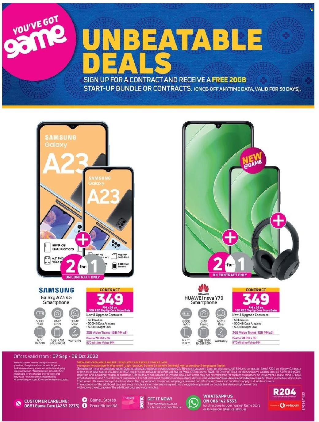 Game specials - 07/09/2022 - 06/10/2022. Page 20