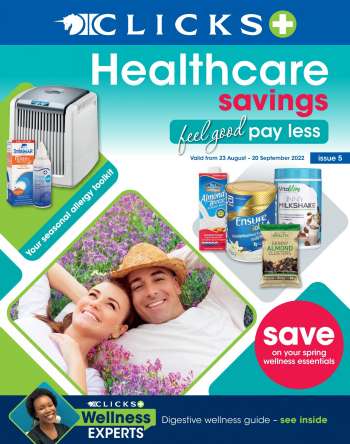 Clicks catalogue  - 23/08/2022 - 20/09/2022.