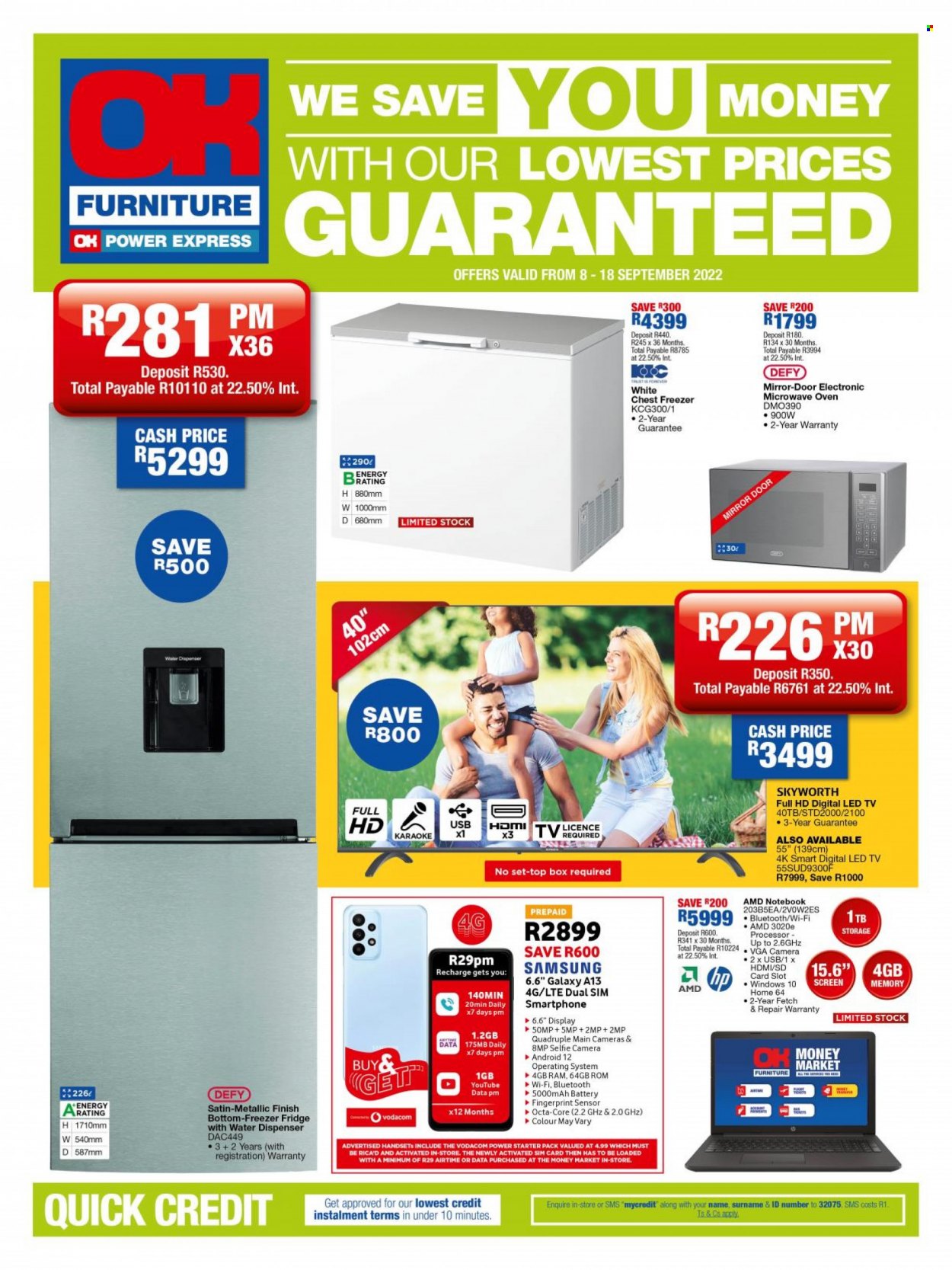 OK Furniture specials - 08/09/2022 - 18/09/2022. Page 1