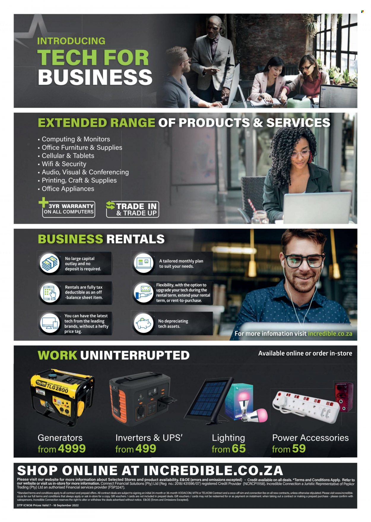 Incredible Connection specials - 07/09/2022 - 18/09/2022. Page 12