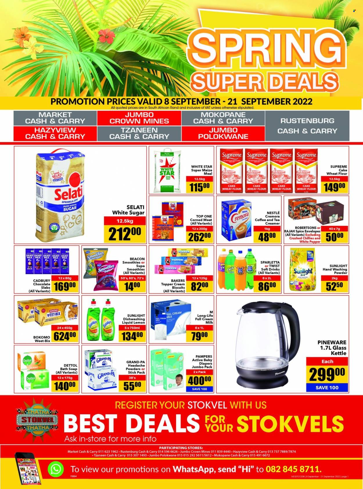Jumbo Cash & Carry specials - 08/09/2022 - 21/09/2022. Page 1