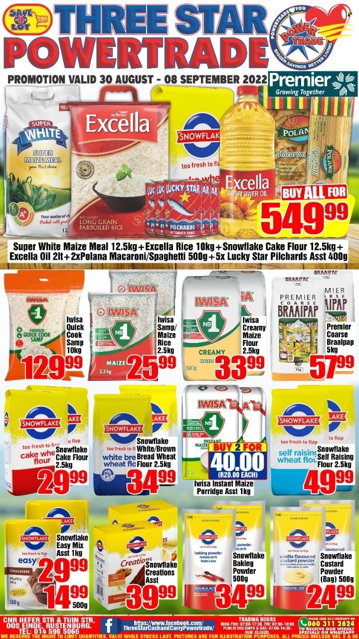 Three Star Cash and Carry specials - 30/08/2022 - 08/09/2022. Page 1