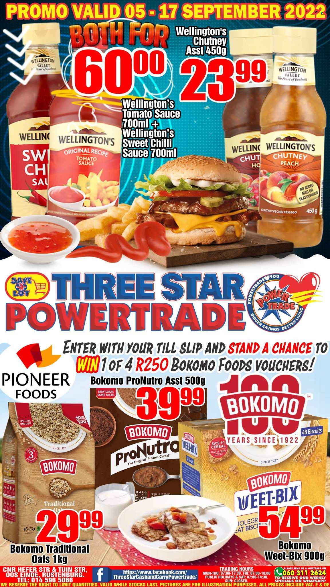 Three Star Cash and Carry specials - 05/09/2022 - 17/09/2022. Page 1