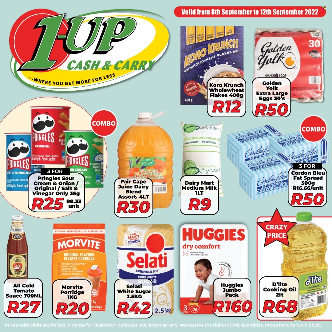 1UP Cash & Carry specials - 08/09/2022 - 12/09/2022. Page 1
