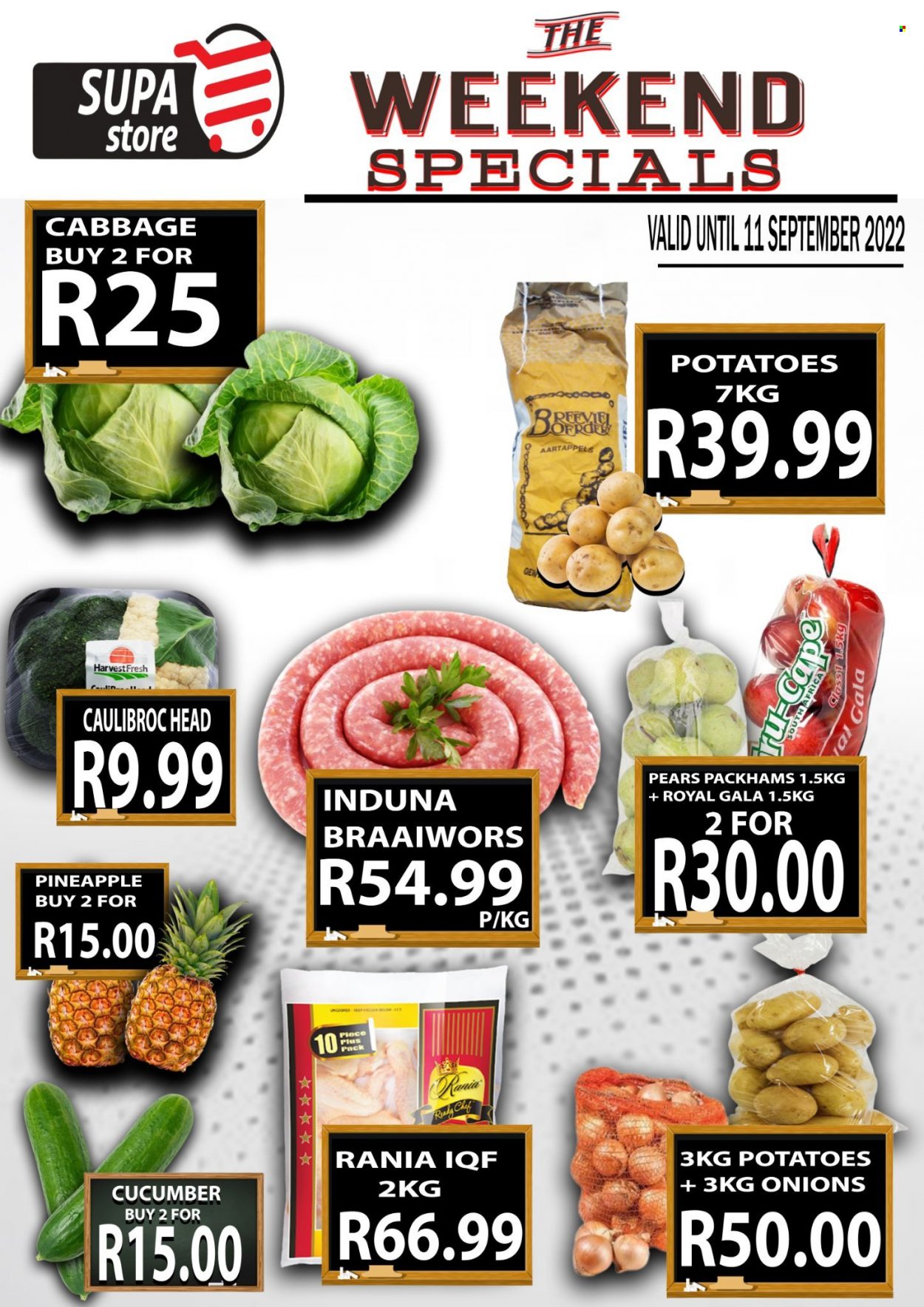 Supa Store specials - 09/09/2022 - 11/09/2022. Page 1