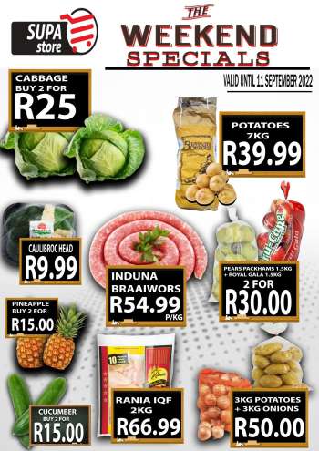 Supa Store catalogue  - 09/09/2022 - 11/09/2022.