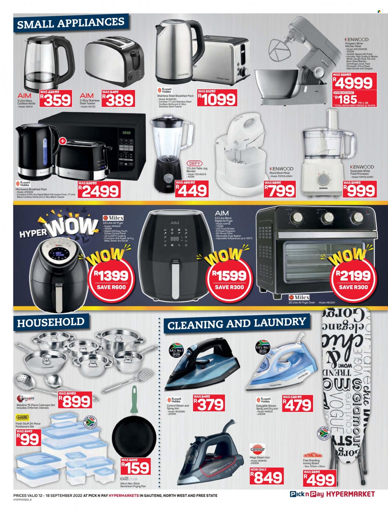 Pick n Pay Hypermarket specials - 12/09/2022 - 18/09/2022. Page 9